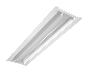 RAB RTLED1X4 LED Retrofit Troffer Field Adjustable 30W/25W/18W 3500K/4000K/5000K Microwave Occupancy Sensor Battery Backup (RTLED1X4/MVS/E)