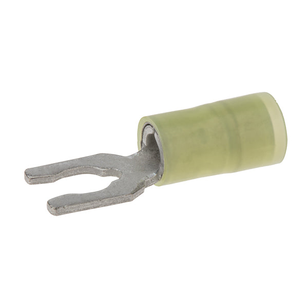 NSI 12-10 AWG Nylon Insulated Locking Spade-50 Per Pack (S12-10N-L)
