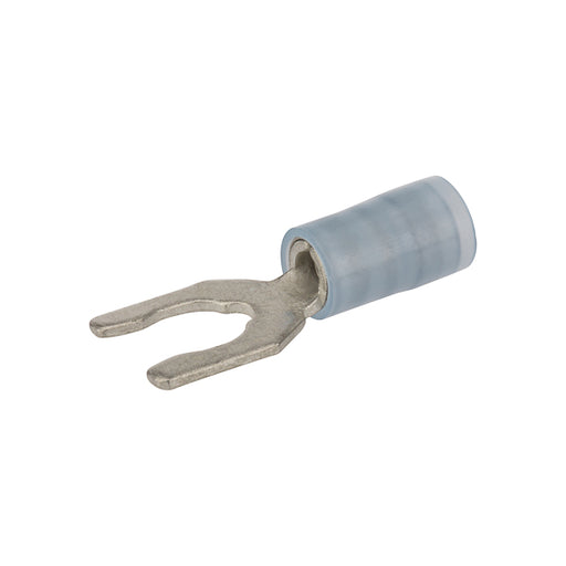 NSI 16-14 AWG Nylon Insulated Locking Spade-100 Per Pack (S16-10N-L)