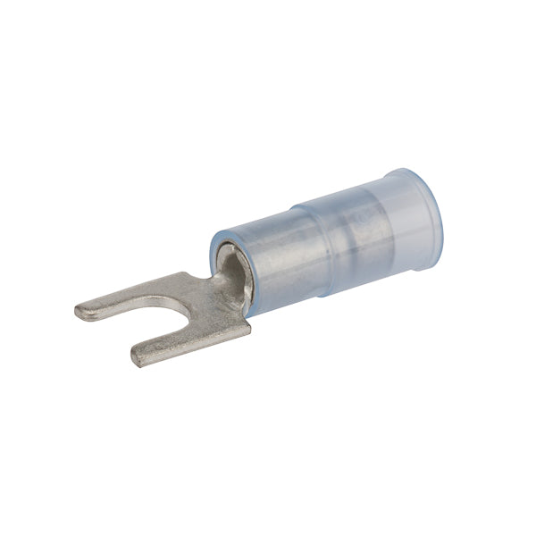 NSI 16-14 AWG Nylon Insulated Block Spade-100 Per Pack (S16-8N-B)