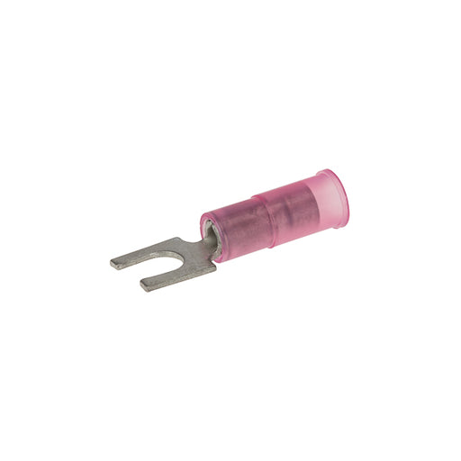 NSI 22-18 AWG Nylon Insulated Spade #8 Stud-100 Per Pack (S22-8N)