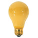 SATCO/NUVO 100A/Bug 100W A19 Incandescent Yellow 2000 Hours Medium Base 130V 2 Per Pack (S3939)