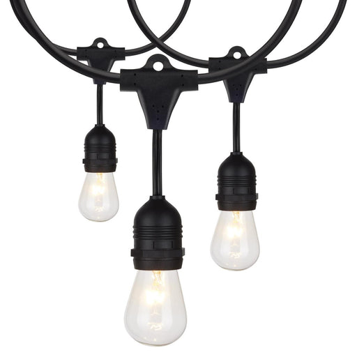 SATCO/NUVO 24 Foot Incandescent String Light Includes 12-S14 Bulbs 120V (S8035)