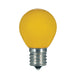 SATCO/NUVO 1.2W S11/Y/LED/120V/CD 1.2W LED S11 Ceramic Yellow Medium Base 120V (S9166)