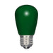 SATCO/NUVO 1.4W S14/GR/LED/120V/CD 1.4W LED S14 Ceramic Green Medium Base 120V (S9171)