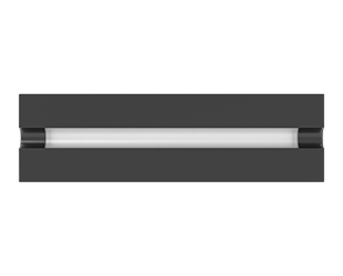 RAB SAGE DASH Landscape Lighting LED Wall Sconce 4W 3000K Line 120V Matte Bronze (SA-DASHL)