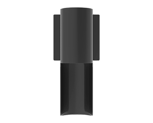 RAB SAGE REED Landscape Lighting LED Wall Sconce 6.5W 3000K 120-277V Matte Bronze (SA-REWP)