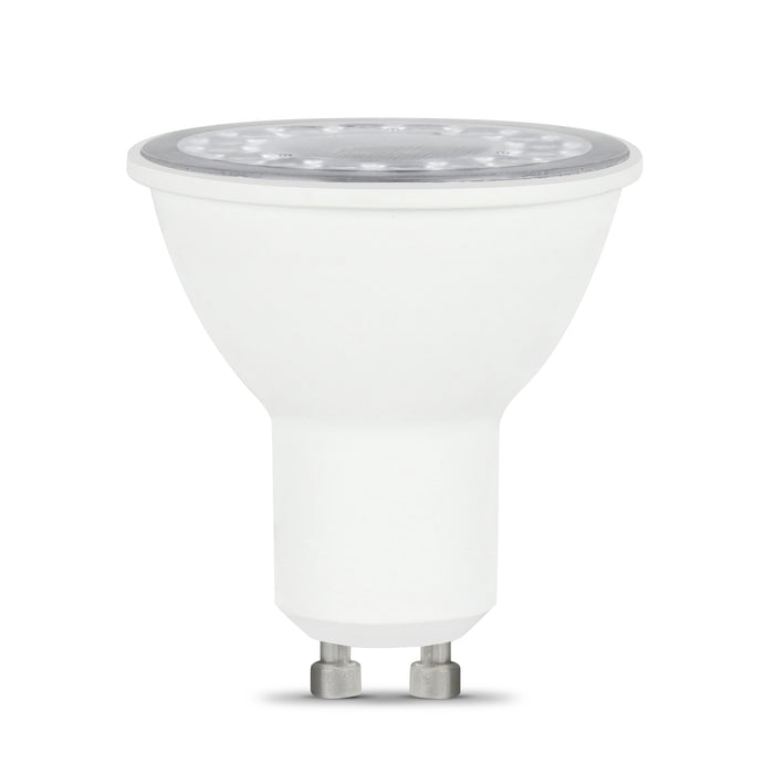 Feit Electric 5W [50W Equivalent] RGBW Color GU10 Base MR16 Alexa Google Siri Smart Wi-Fi LED Light Bulb CCT Selectable 2700K-6500K (MR16/GU10/RGBW/CA/AG)