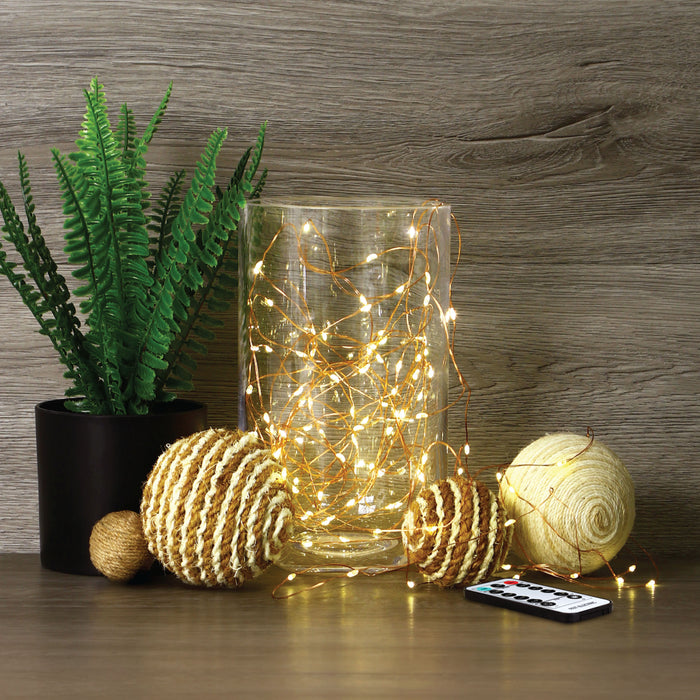 Feit Electric 30 Foot Warm White Copper Wire Fairy String Lights (FY30-100/WW/CPR)