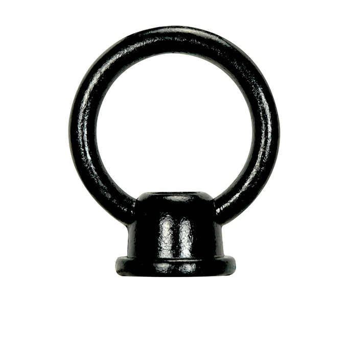 SATCO/NUVO 1-1/2 Inch Female Loop 1/8 IP With Wireway 10 Pounds Maximum Glossy Black Finish (90-1857)
