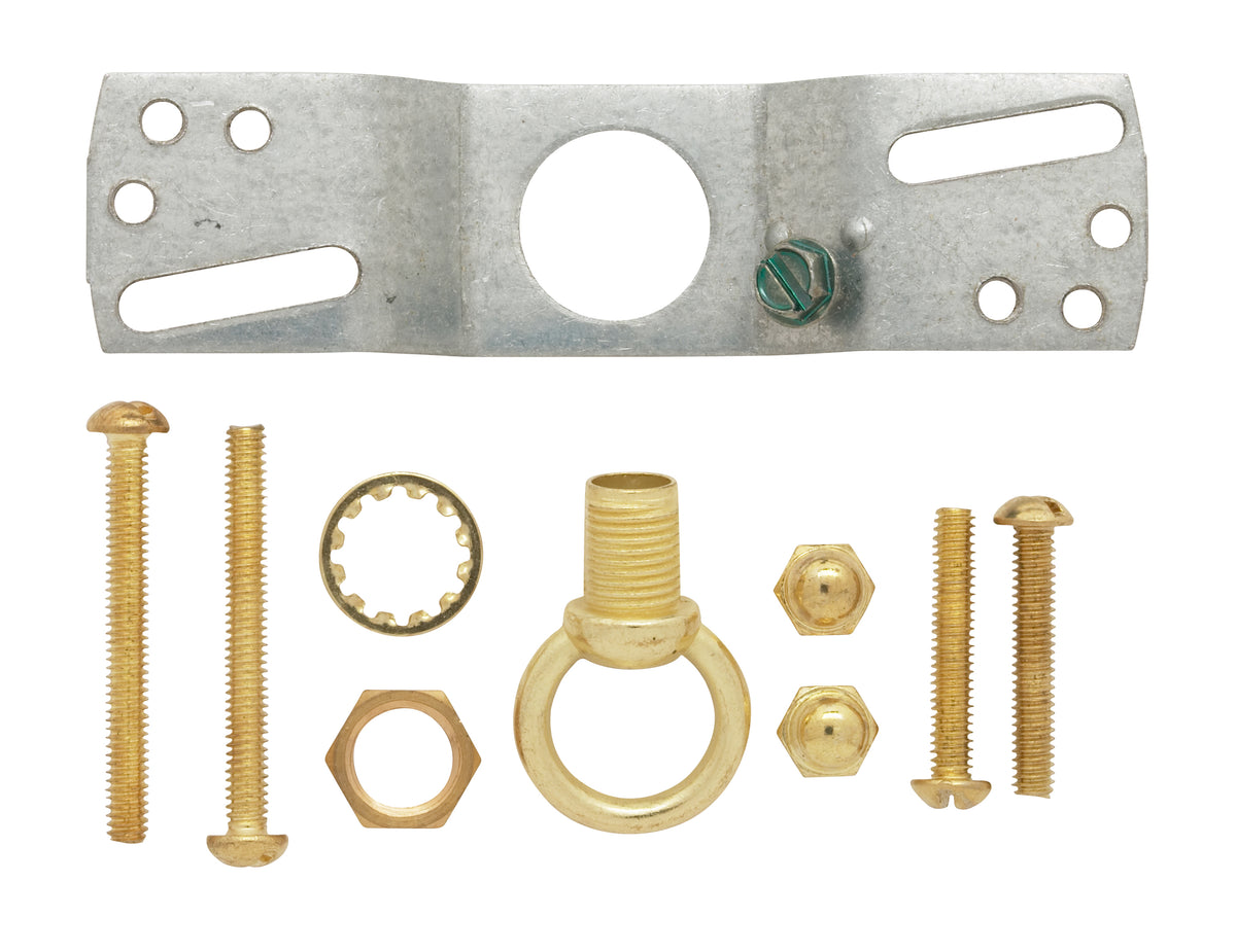 SATCO/NUVO 90-1687 1 Inch Loop Parts Bag Brass Finish — Lighting Supply