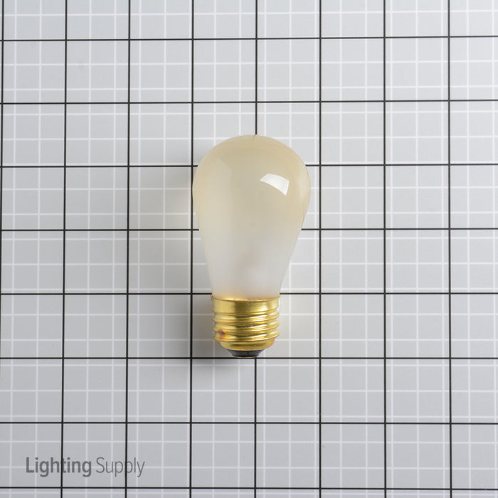 SATCO/NUVO 11S14/F 11W S14 Incandescent Frost 2500 Hours 65Lm Medium Base 130V 2700K (S3966)