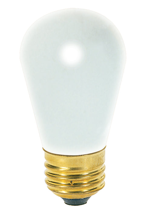 SATCO/NUVO 11W S14 Incandescent Frost 2500 Hours 65Lm Medium Base 130V Shatterproof (S3966-TF)