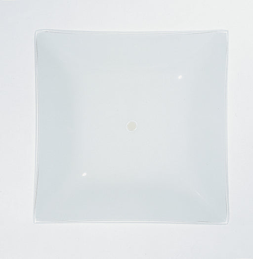 SATCO/NUVO 12 Inch Square Glass Lamp Shade White Finish (50-374)