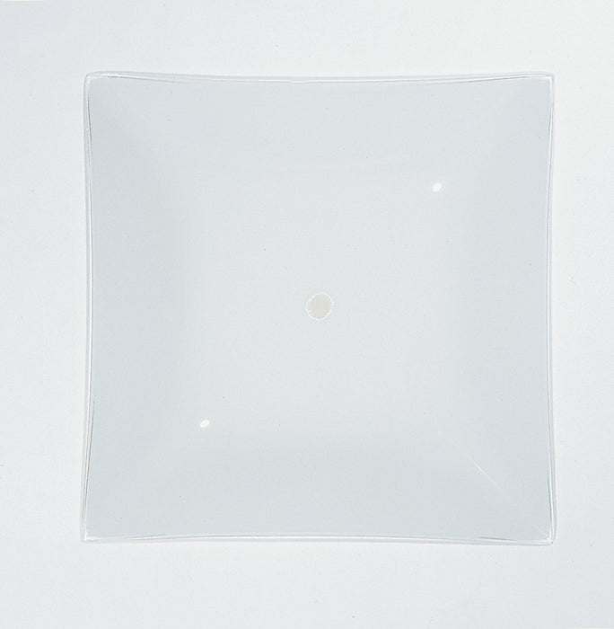 SATCO/NUVO 12 Inch Square Glass Lamp Shade White Finish (50-374)
