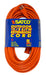 SATCO/NUVO 50 Foot Orange Heavy Duty Outdoor Extension Cord 12/3 Gauge SJTW-3 Orange Cord With Sleeve 15A-125V 1875W (93-5018)