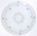 SATCO/NUVO 13 Inch Round Glass Lamp Shade White Grape Pattern (50-194)