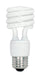 SATCO/NUVO 13T2/27 13W Miniature Spiral Compact Fluorescent 2700K 82 CRI Medium Base 120V 4-Pack (S6235)