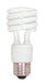 SATCO/NUVO 13W Miniature Spiral Compact Fluorescent 4100K 82 CRI Medium Base 120V Shatterproof (S7218-TF)