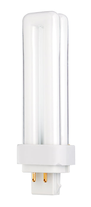 SATCO/NUVO 13W Pin-Based Compact Fluorescent 3500K 82 CRI G24Q-1 4-Pin Base Shatterproof (S8331-TF)