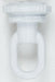 SATCO/NUVO 1/4 IP Matching Screw Collar Loop With Ring 25 Pounds Maximum White Finish (90-338)