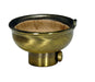 SATCO/NUVO 3 Piece Solid Brass Cap With Paper Liner Antique Brass Finish 1/4 IP With Set Screw (80-2245)