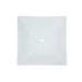 SATCO/NUVO 14 Inch Square Glass Lamp Shade White Finish (50-375)