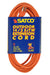 SATCO/NUVO 25 Foot Orange Heavy Duty Outdoor Extension Cord 14/3 Gauge SJTW-3 Orange Cord With Sleeve 15A-125V 1875W (93-5008)