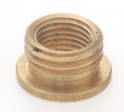 SATCO/NUVO Brass Reducing Bushing Unfinished 1/4 M X 1/8 F With Shoulder (90-963)
