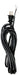 SATCO/NUVO 15 Foot 18/2 SVT 105C Heavy Duty Cord Set Black Finish 50 Carton 2 Prong Molded Plug Stripped And Slit (90-2575)