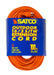 SATCO/NUVO 100 Foot Orange Heavy Duty Outdoor Extension Cord 16/3 Gauge SJTW-3 Orange Cord With Sleeve 10A-125V 1250W (93-5007)