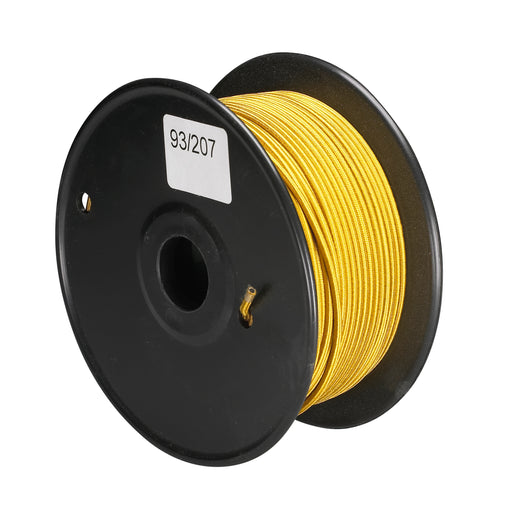 SATCO/NUVO Pulley Bulk Wire 18/1 Rayon Braid 90C 250 Foot/Spool Gold (93-207)