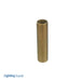 SATCO/NUVO 1/8 IP Solid Brass Nipple Unfinished 1-1/2 Inch Length 3/8 Inch Wide (90-1188)