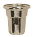 SATCO/NUVO Heavy Duty Cup For Swing Arm Lamps Nickel Finish 2-1/2 Inch Height 2-1/4 Inch Diameter (90-2354)