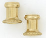 SATCO/NUVO 2 Brass Threaded Knurled Necks (S70-174)