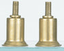SATCO/NUVO 2 Shade Risers Brass Finish 1 Inch (S70-142)