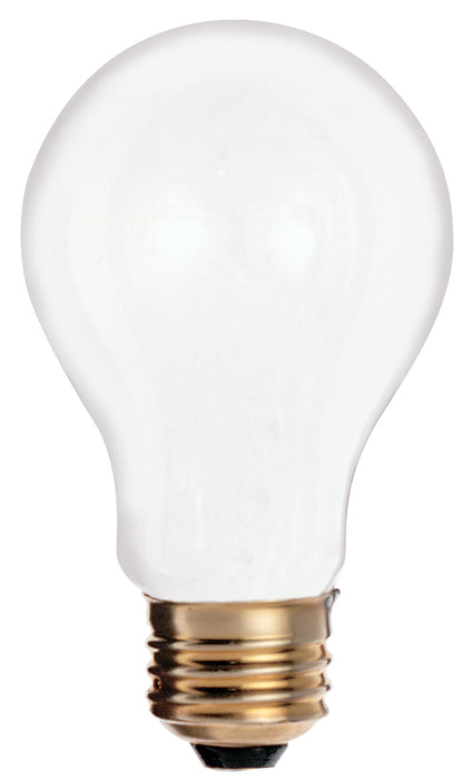 SATCO/NUVO 25A19/F 25W A19 Incandescent Frost 2500 Hours 180Lm Medium Base 130V 2700K (S3950)