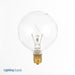 SATCO/NUVO 25W G16 1/2 Incandescent Clear 2500 Hours 186Lm Candelabra Base 130V 2700K (A3922)