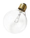 SATCO/NUVO 25G25 25W G25 Incandescent Clear 3000 Hours 180Lm Medium Base 120V 2700K (S3447)