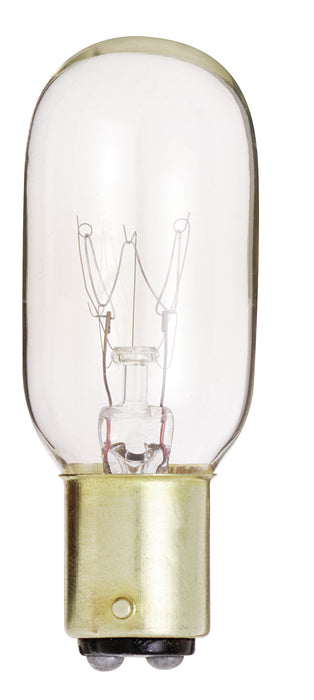 SATCO/NUVO 25T8/DC 25W T8 Incandescent Clear 2500 Hours 190Lm DC Bay Base 130V 2700K (S3909)