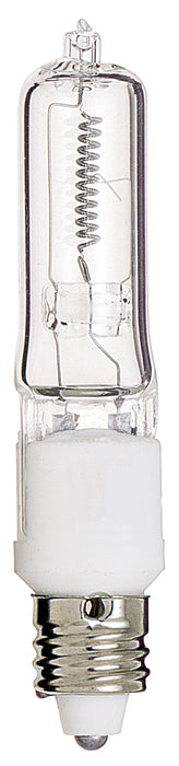 SATCO/NUVO 250Q/CL/MC 250W Halogen T4 1/2 Clear 2000 Hours 4200Lm Miniature Candelabra Base 120V 2900K (S3487)