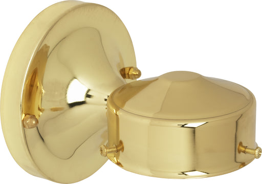 SATCO/NUVO 3-1/4 Inch Wired Wall Bracket Brass Finish Includes Hardware 60W Maximum (90-708)