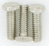 SATCO/NUVO 3 Knurled Screws 8/32 Nickel Plated Finish (S70-633)