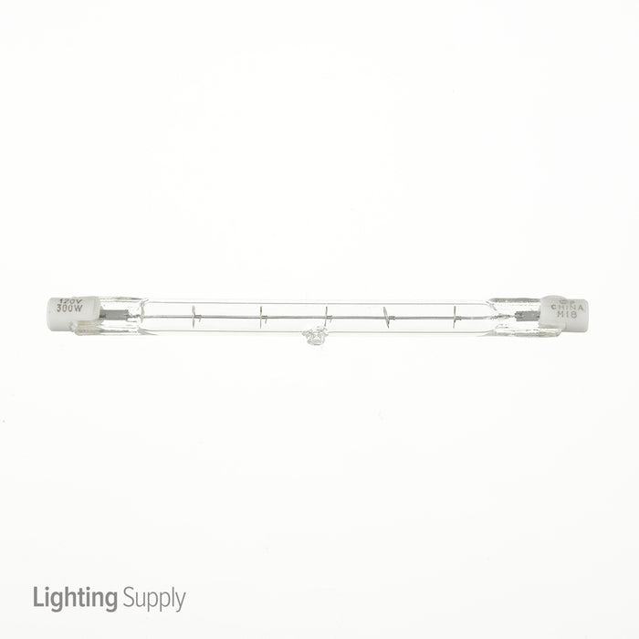 SATCO/NUVO 300T3Q/CL 300W Halogen T3 Clear 1500 Hours 5300Lm Double Ended Base 120V 2900K (S3104)