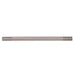 SATCO/NUVO Steel Pipe 1/8 IP Raw Steel Finish 12 Inch Length 3/4 Inch X 3/4 Inch Threaded On Both Ends (90-2511)