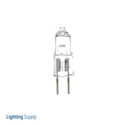 SATCO/NUVO 35T4/CL 35W Halogen T4 Clear 2000 Hours 595Lm Bi-Pin Gy6.35 Base 12V 2900K (S3160)