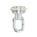 SATCO/NUVO 3/8 IP Screw Collar Loop With Ring 25 Pounds Maximum Chrome Finish (90-2351)