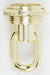 SATCO/NUVO 3/8 IP Screw Collar Loop With Ring Brass Plated (90-1164)