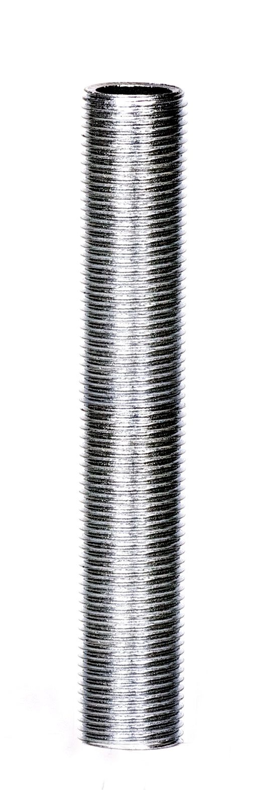 SATCO/NUVO 3/8 IP Steel Nipple Zinc Plated 4 Inch Length 5/8 Inch Wide (90-608)