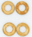 SATCO/NUVO 4 Knurled Brass Locknuts 1/8 IPS (S70-620)